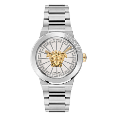 Versace Damen Armbanduhr 38 mm Armband Edelstahl MEDUSA INFINITE